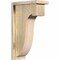 Ekena Millwork Del Monte Rough Sawn Corbel w/Backplate, Douglas Fir, 6"W x 12"D x 20"H COR06X12X20DEL01RDF - alternate 1
